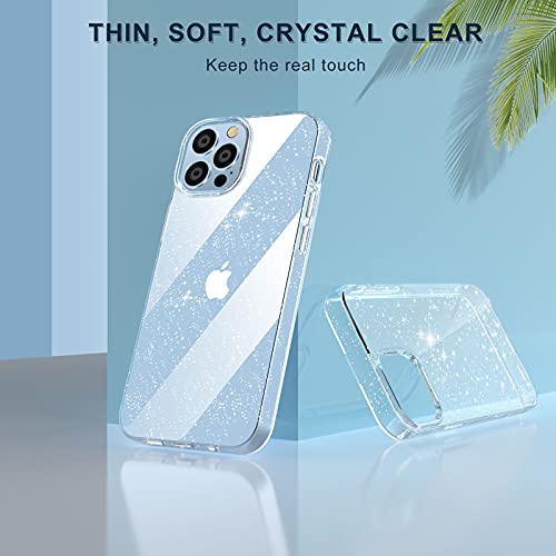 YIRSUR Cover per iPhone 13 Pro,con 2 pezzi in