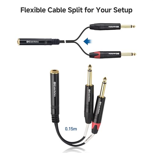 Cable Matters Cable Adaptador de Audio Jack 3.5mm Pack x2 miniatura 6