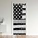 American Flag Closet Door Cover Curtain for Living Room Geometry Strip Lines Door Curtain for Doorway Privacy 34