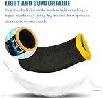 3 Patterns de paire de jeux de doigts manches respirantes bouts de doigts, sweatproof Jeux-dérapant GR9l5 Gants pour téléphones portables, compatibles avec les appareils de table de jeux (Gray)