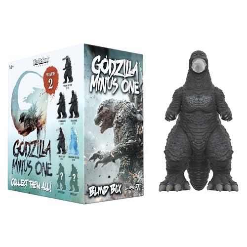 Image of Super7 Toho Godzillla Minus One Blind Box Flat - (12 Pack) 3.75 inch Toho Godzilla Action Figures - Classic Movie Monster Collectibles and Retro Toys