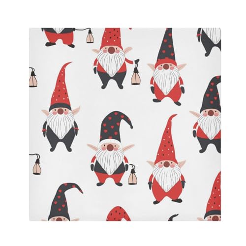 Servilletas de Tela Navidad Multicolor Set 6 20x20 pulg miniatura 1