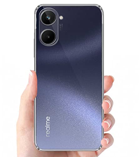 Image of Soft Silicone TPU Back Cover Compatible with Realme 10 4G