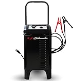 Schumacher Electric Wheeled Manual 6A Car Battery Charger and 150A Engine Starter, 2-in-1 Solution, 25A Boost, for 12V Power Sport, Automotive, and Marine Batteries, SC1437
