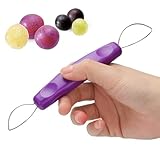 Stainless Steel Grape Peeler, Portablefruit Skin Peeler Purple Fruit Grape Skin Peeler Pitter Remover Mini Kitchen Gadget Peeling Tool