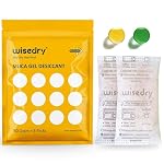 wisedry – 50 Gramm [4 Packungen] Silica Gel Trockenmittel Pakete mit O