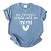 GODMERCH My Favorite People Call Me Custom Nickname Shirt Personalized Heart Graphic Tee Family Apparel Mothers Day (Mimi)