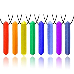 GNAWRISHING Sensory Chew Necklace, ...