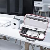 Carrying Case for Apple Mac mini M4/M4 Pro chip Desktop Computer by RLSOCO（The top cover can hold the magic keyboard with Non-number and magic pad） - Image 7