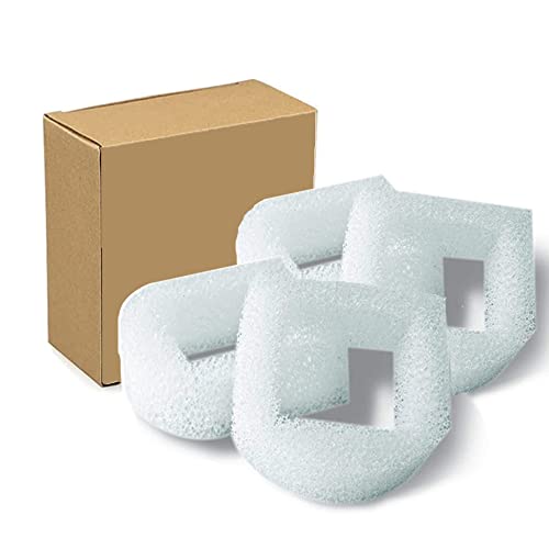 PetSafe Lot de 4 filtres en mousse de rechange pour fontaine à eau Drinkwell en céramique et acier inoxydable 360