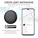 Android Air Tracker 4 Pack, Bluetooth Tracker Tags, Work with Google Find My Device App (Android Only), Smart Tags for Luggage, Wallet, Vehicles, Pets, Keys (Not for iOS)