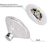 Caxmtu Floating Pool Led Tub Lights Lamp for Bath Disco Pond Swimming Pool Child Bath Toys, 7 Modes Assorted Color Battery Operated - Image 7