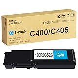 WEYNUONY C400 C405 106R03526 Cyan 8,000 Pages Extra High Yield Toner Cartridge Replacement for Xerox VersaLink C400 C400D C400DN MFP C405 C405N C405DN