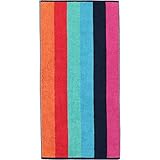 Diseño moderno de rayas Cawö Home Toallas Art Blockstreifen 147 Multicolor - 12 toallas de mano de 50 x 100 cm