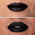 NYX PROFESSIONAL MAKEUP Lip Lingerie XXL Matte Liquid Lipstick - Naughty Noir (Black) - Image 3