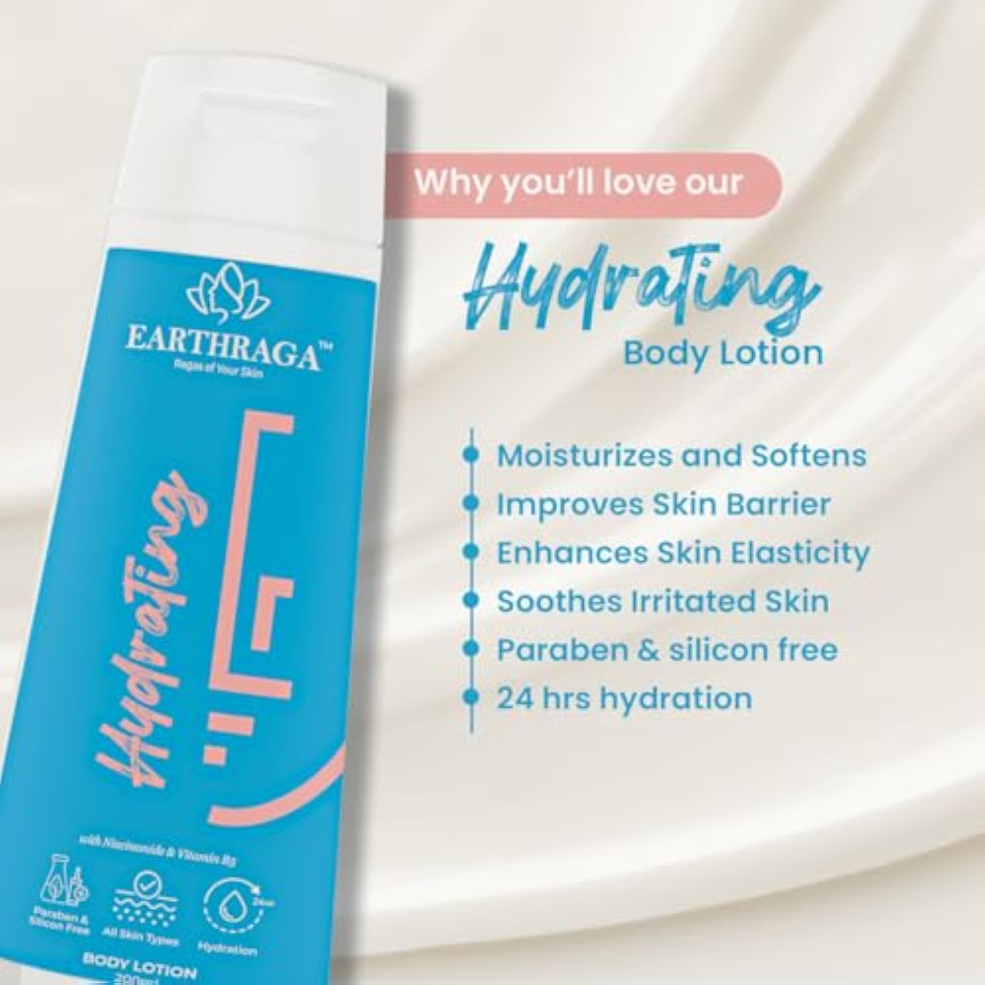 Hydrating Body Lotion for Dry Skin, 200ml