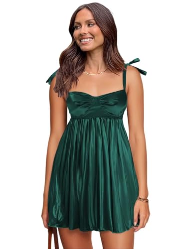 Spaghetti Straps Homecoming Dresses for Teens Soft Satin Short Cocktail Evening Party Gowns Corset Mini Dress DE548