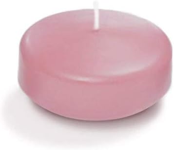 Miniatura 10 de Yummi - Paquete de 18 velas flotantes naranjas de 3 pulgadas