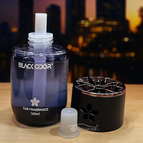 Image of BLACK ODOR Car Perfume Car Interior Deodoriser BO-13 in SHANGRI-LA Fragrance Pack of 1 Pcs