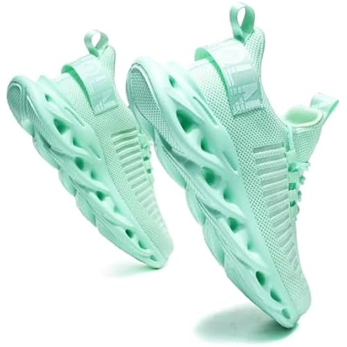 GSLMOLN Men's Slip on Breathable Walking Shoes Ultra Lightweight Casual Sport Gym Fashion Sneakers