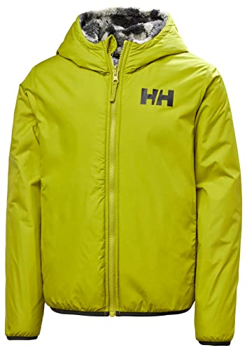 Helly-Hansen Junior Unisex Jr Champ Reversible Jacket, Musgo brillante, 10
