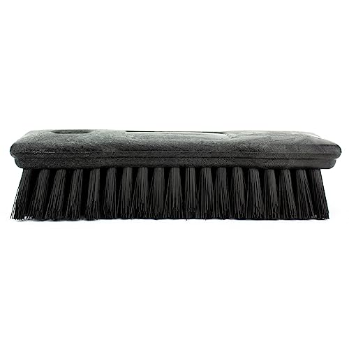 Image of SPARTA 42024EC03 Comfort Grip Plastic Scrub Brush, Hand Brush For Cleaning, 8 Inches, Black, (Pack of 6)