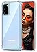 Matone for Samsung Galaxy S20 Case, Crystal Clear Slim Protective Cover with Reinforced Corner Bumpers, Flexible Soft TPU Anti-Scratch Case for Samsung Galaxy S20
