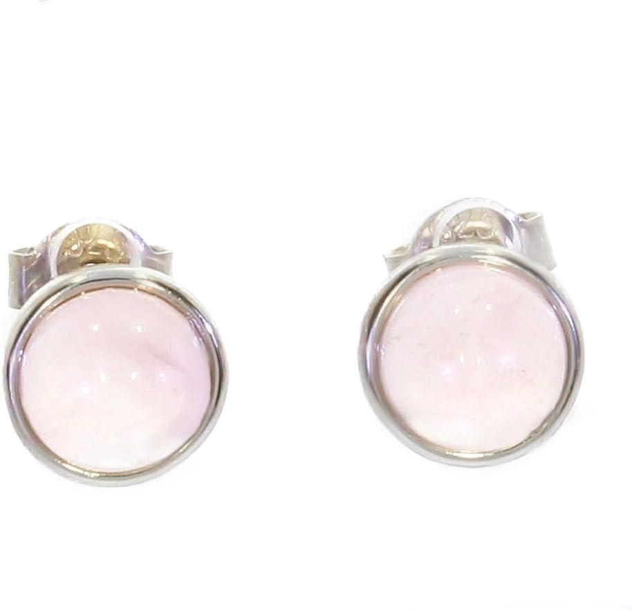 ArtipolEarrings real European product French style - Jewellery in silver - Ref E-18-01 - Various stones available