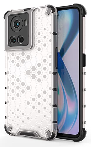 Image of Glasgow Back Case Cover Compatible with OnePlus 10R 5G (Stylish Design) - Transparent