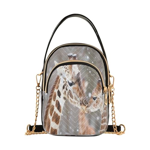 Sac à bandoulière matelassé multicolore pour femme - Petit format voyage 15x8x21 cm