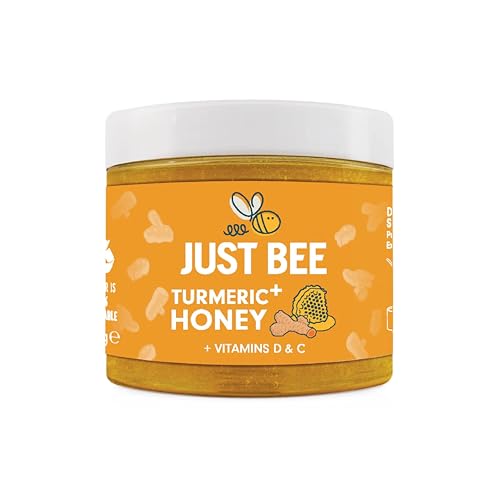 Just Bee Turmeric + Honey (260g) | Turmeric Extract Vitamins D & C