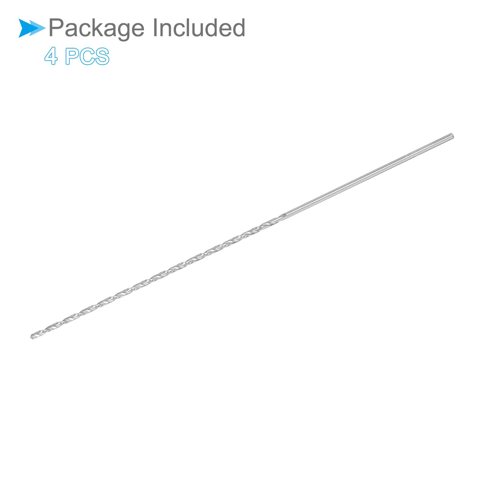 Set Punte Per Trapano Extra Lunghe 2-5mm - Acciaio HSS Per Legno E Alluminio - Foto 7