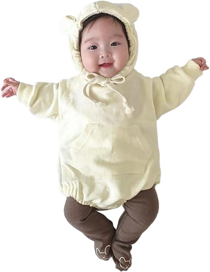 Amazon.co.jp: [B-TOPAZ] ロンパース 女の子 男の子 長袖 ベビー