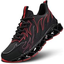 Mens Running Shoes Breathable Mesh Trail Runners Fashion Blade Sneakers Non Slip Gym Sport Trainer Casual Athletic Walking Shoes