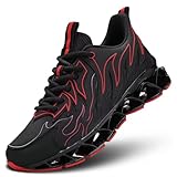 Men's Running Shoes Breathable Mesh Trail Runners Fashion Blade Sneakers Non Slip Gym Sport Trainer Casual Athletic Walking Shoes