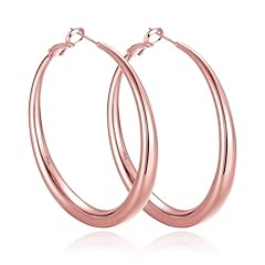 Chunky&Rose Gold hoop 50mm