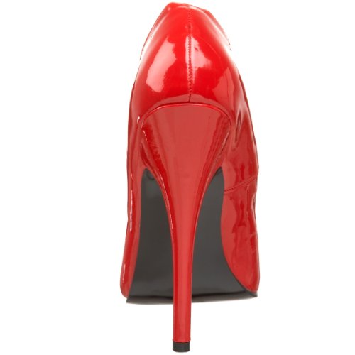 Pleaser Women's Domina-420 Pump,Red Patent,12 M Us #TOP2