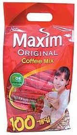 Amazon コーヒー 砂糖 ミルクがミックスされた粉末コーヒー マキシム オリジナルミックス スティック12g 100本 美訓物産 インスタント スティック 通販