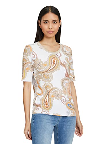 Betty Barclay 2362/1281 Blusas, White/Camel, 42 para Mujer Cover