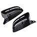 JSMGH 1 Pair Rearview Mirror Housing for G20 G21 G30 G31 G11 G14 G15,Negro Brillante