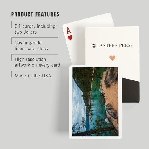 Lantern Press Nevada, Baraja Poker 52 Cartas miniatura 3