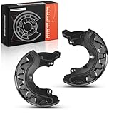 Frankberg 2x Ankerblech Bremsscheibe Vorne Kompatibel mit Ibiza IV 6J5 6P1 1.0L-2.0L 2014-2017 Fabia III NJ3 1.0L-1.6L 2014-2021 Polo 6C1 6R1 1.0L-2.0L 2014-2022 Replace# 6R0615312C