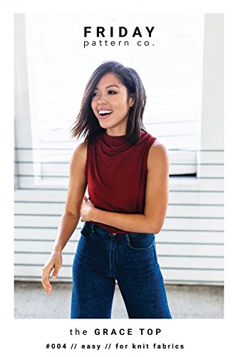 Friday Pattern Company Ladies Easy Sewing Pattern Grace Top