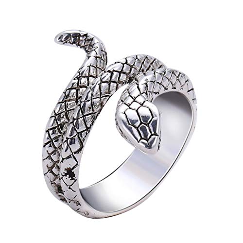 Happyyami Anillos de Serpiente Anillos de Animales de Moda Anillos de Joyería...