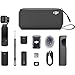 DJI Osmo Pocket 3 Creator Combo Bundle with Clip-On Transmitter/Recorder, Wide Angle Lens, Tripod, Carrying Bag + Wireless Microphone System, 128GB Micro SD Card, Photo/Video Editor Software Package