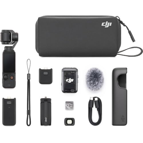 Amazon.com : DJI Osmo Pocket 3 Creator Combo Bundle with Clip-On