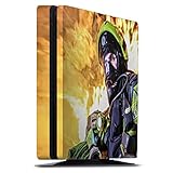 DeinDesign Skin kompatibel mit Sony Playstation 4 PS4 Slim Folie Sticker Beruf Feuerwehrmann Flamme