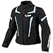 Produktbild Jet Motorradjacke Damen Mit Protektoren Textil Wasserdicht Winddicht (Schwarz, XS (EU 34-36))