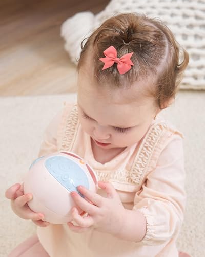 doboi 60 peças de grampos de cabelo para bebês de 5 cm, laços pequenos, totalmente forrados, boutiqu