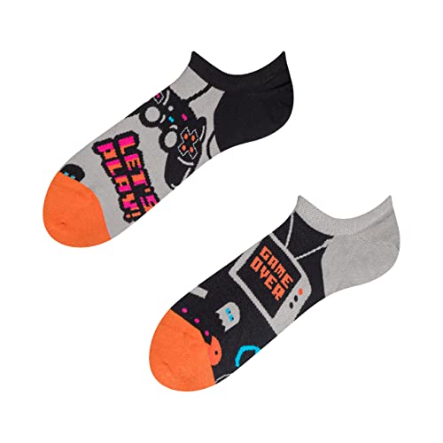 Dedoles Socken Unisex Damen Herren & Kinder Baumwolle viele lustige Designs 1 Paar Geschenk links rechts verschieden, Farbe Mehrfarbig… – Ansicht 1